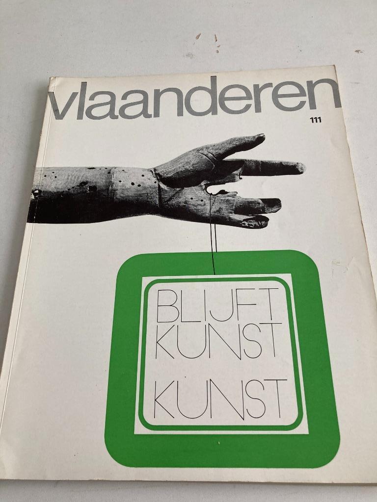 Vlaanderen nr 111 1970 :" Blijft kunst kunst "Mara, Seuphor,, Ophalen of Verzenden, 1960 tot 1980, Tijdschrift