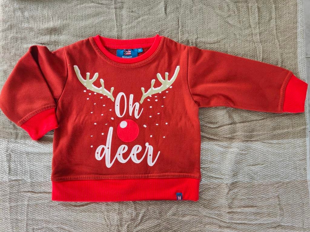 Kersttrui, Garçon ou Fille, Enlèvement ou Envoi, Pull ou Veste, Nielsson