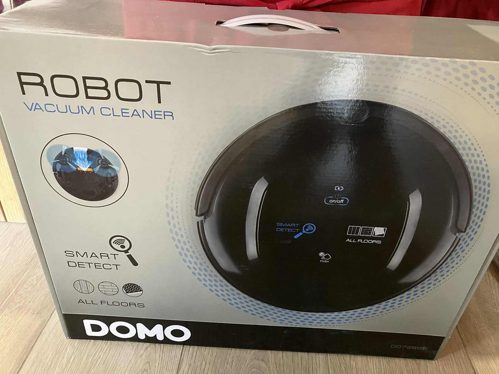 DOMO DO7288S aspirateur robot, Enlèvement ou Envoi, Réservoir, Comme neuf, Aspirateur robot