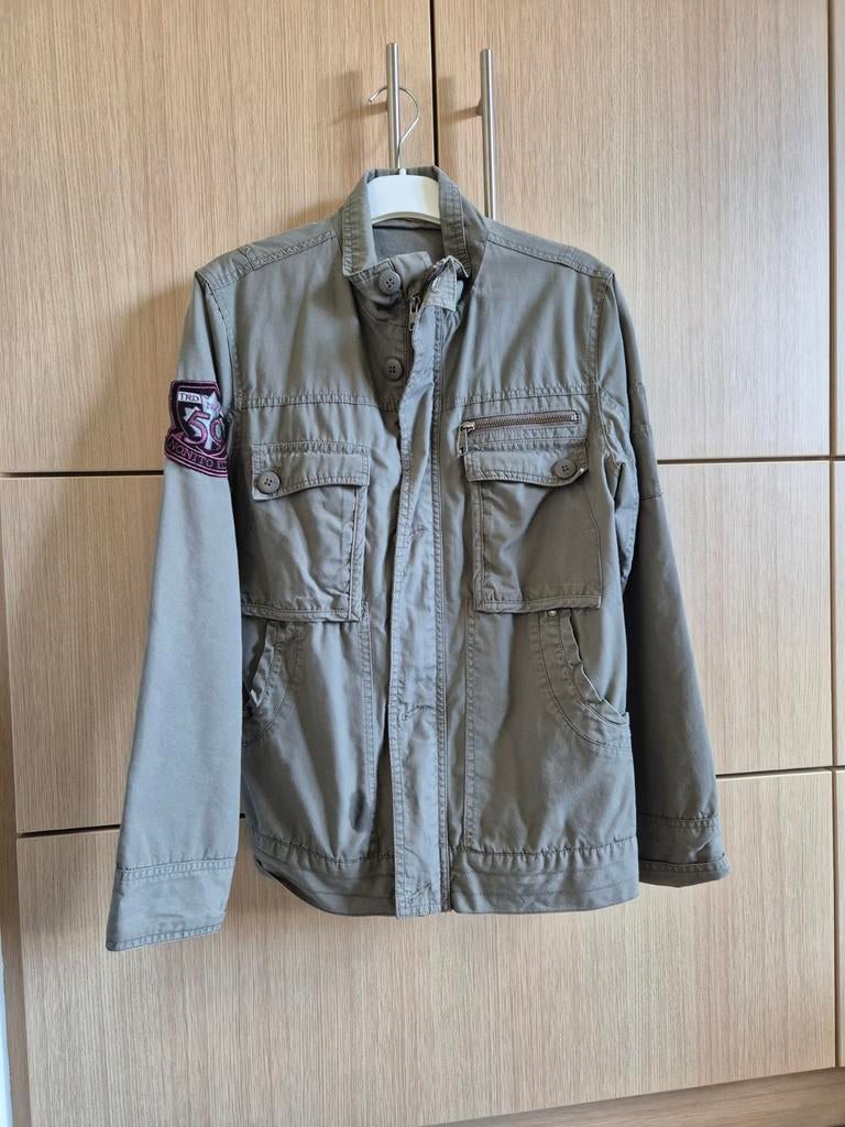 groene jas - Nonito Kids - maat 164, Garçon ou Fille, Enlèvement, Utilisé, Manteau