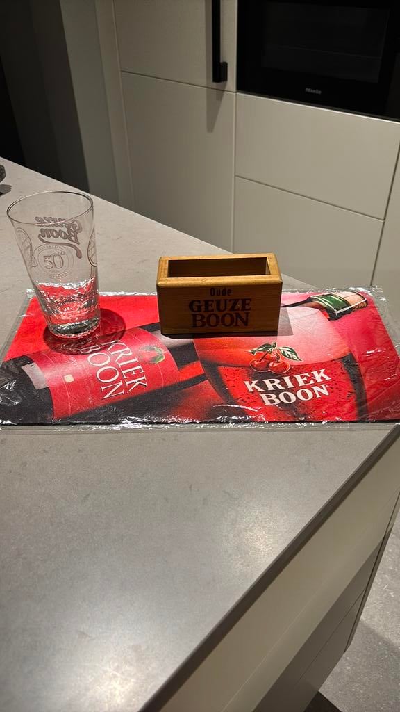BOON geuze kriek, Verzamelen, Ophalen of Verzenden, Zo goed als nieuw