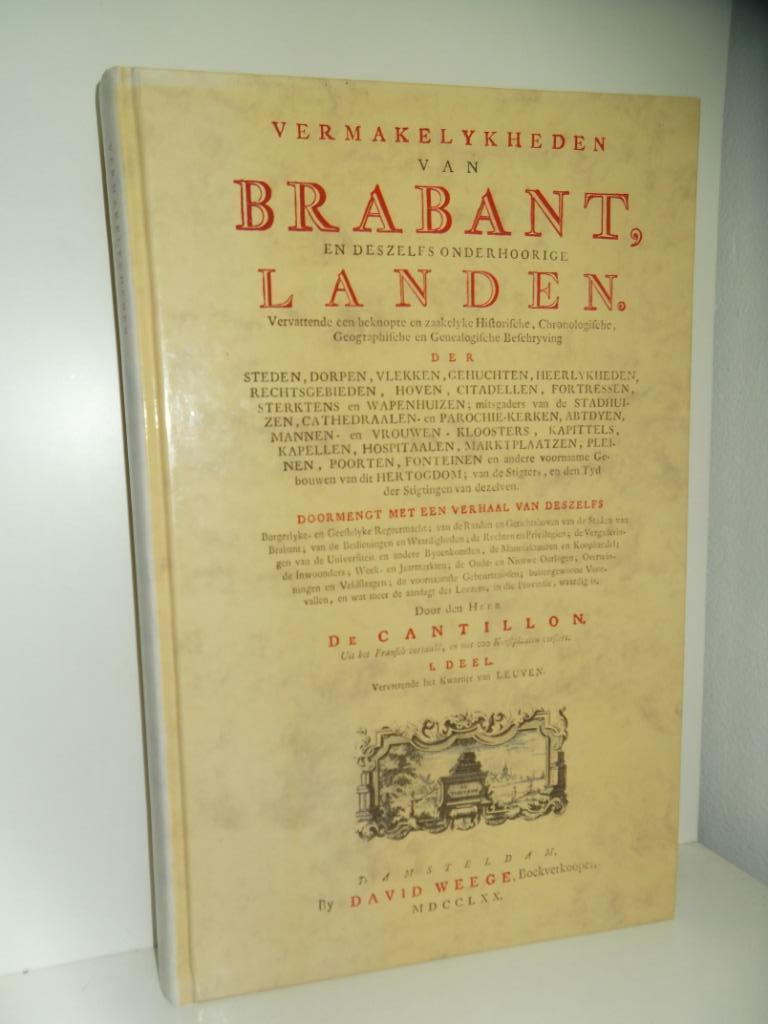 de Cantillon - Vermakelykheden van Brabant, Enlèvement ou Envoi, Neuf