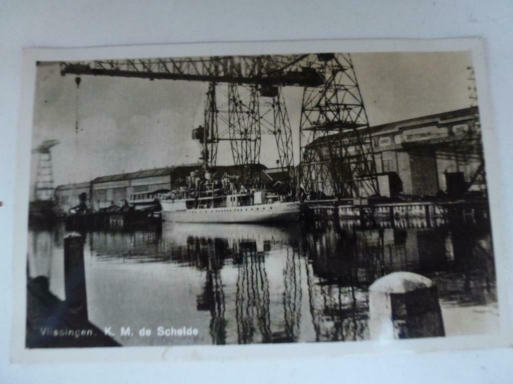 Vlissingen K.M. de Schelde, Verzamelen, Verzenden, Gelopen, Overig Europa