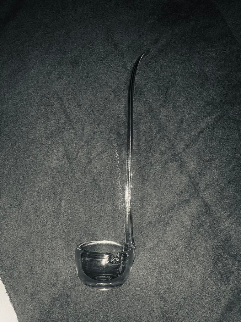 Punchpollepel., glas, Ophalen of Verzenden, Zo goed als nieuw