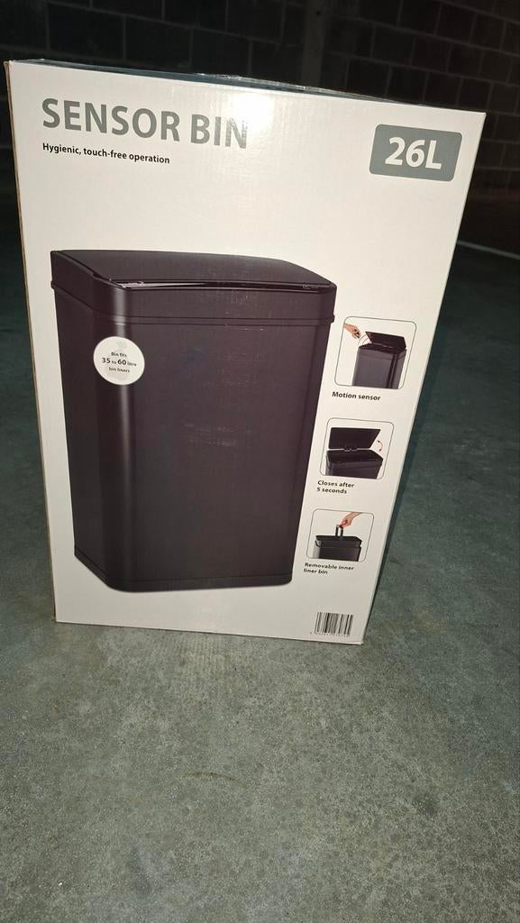 Poubelle 26 litres. Nouvelle., Maison & Meubles