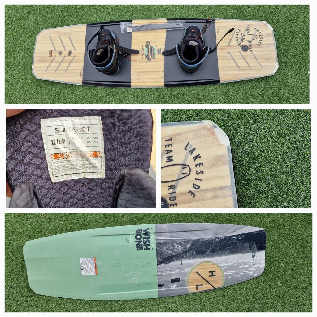 Wakeboard te koop compleet met rad boots, Watersport en Boten, Wakeboarden, Ophalen, Gebruikt, Board en Schoenen