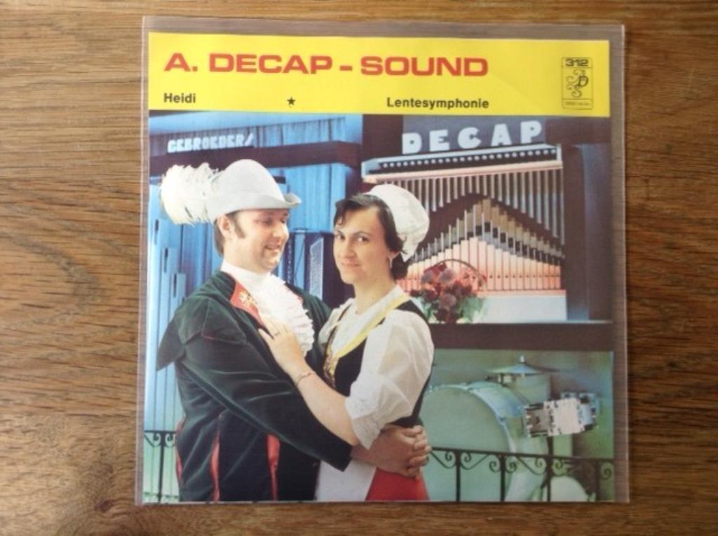 single decap organ antwerp, CD & DVD, Vinyles Singles, Autres genres, Enlèvement ou Envoi
