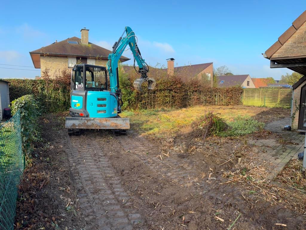 Opkuisen tuinen kleppelen bosfrezen uitfrezen stronken, Tuin en Terras, Ophalen of Verzenden