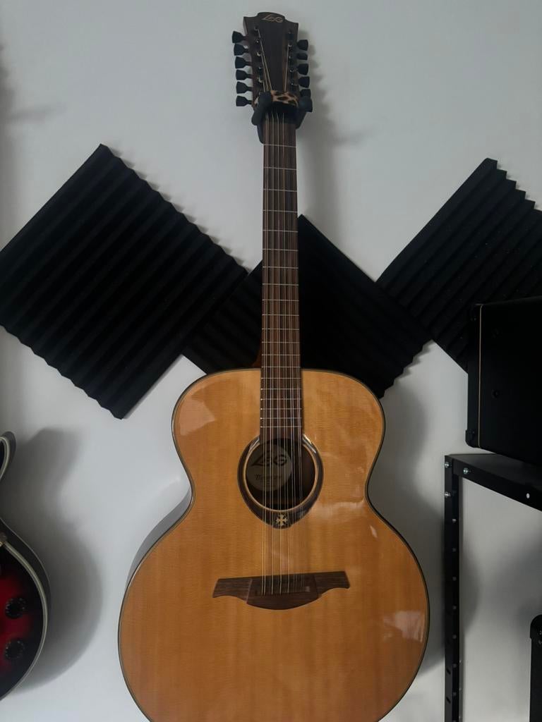 Jumbo 12 cordes LAG Tramontane, Enlèvement, Comme neuf, Guitare acoustique