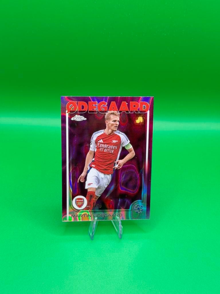 Topps Chrome UCC Martin Odegaard 11/75 #62 2024-25, Enlèvement ou Envoi, Comme neuf