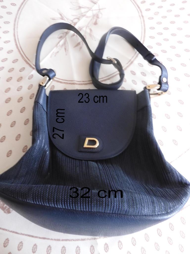 Sac dame 'Duchateau' noir quasi neuf., Enlèvement ou Envoi, Comme neuf, Noir, Sac à bandoulière