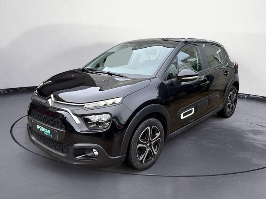Citroen C3 110 pk + navi + PDC, Auto's, Citroën, Zwart, Bedrijf, 5 deurs, Stadsauto
