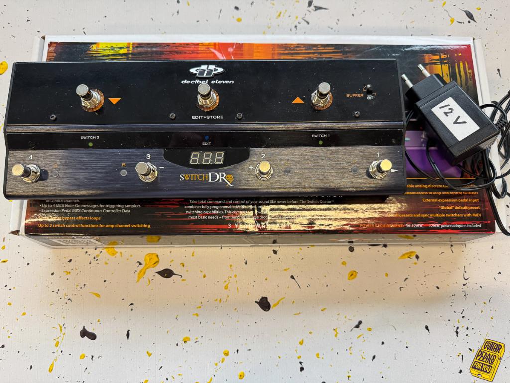 Decibel Eleven Dr. Switch Doctor MIDI Controller/Loop Switch, Ophalen of Verzenden, Gebruikt, Overige typen