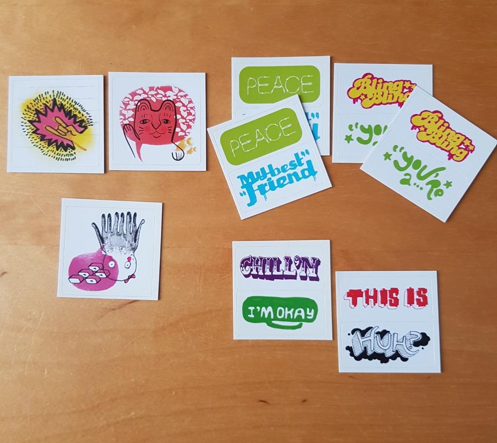Stick a message LAYS STICKERS, Verzenden, Spiek, Overige typen