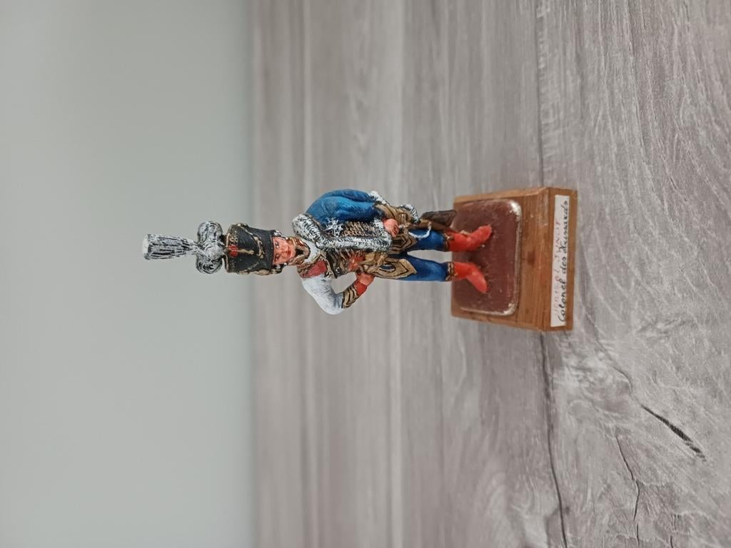 Tinnen beeltje Jean-Andoche Gunot, Verzamelen, Ophalen of Verzenden