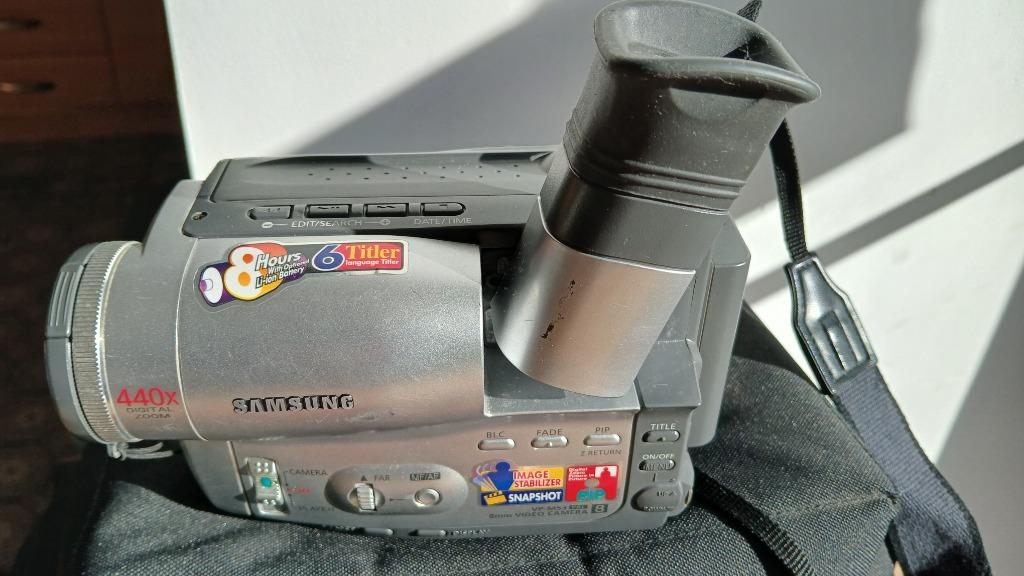 Samsung VP M53 Video 8 analoge videocamera, Audio, Tv en Foto, Videocamera's Analoog, Ophalen of Verzenden, 8mm, Camera