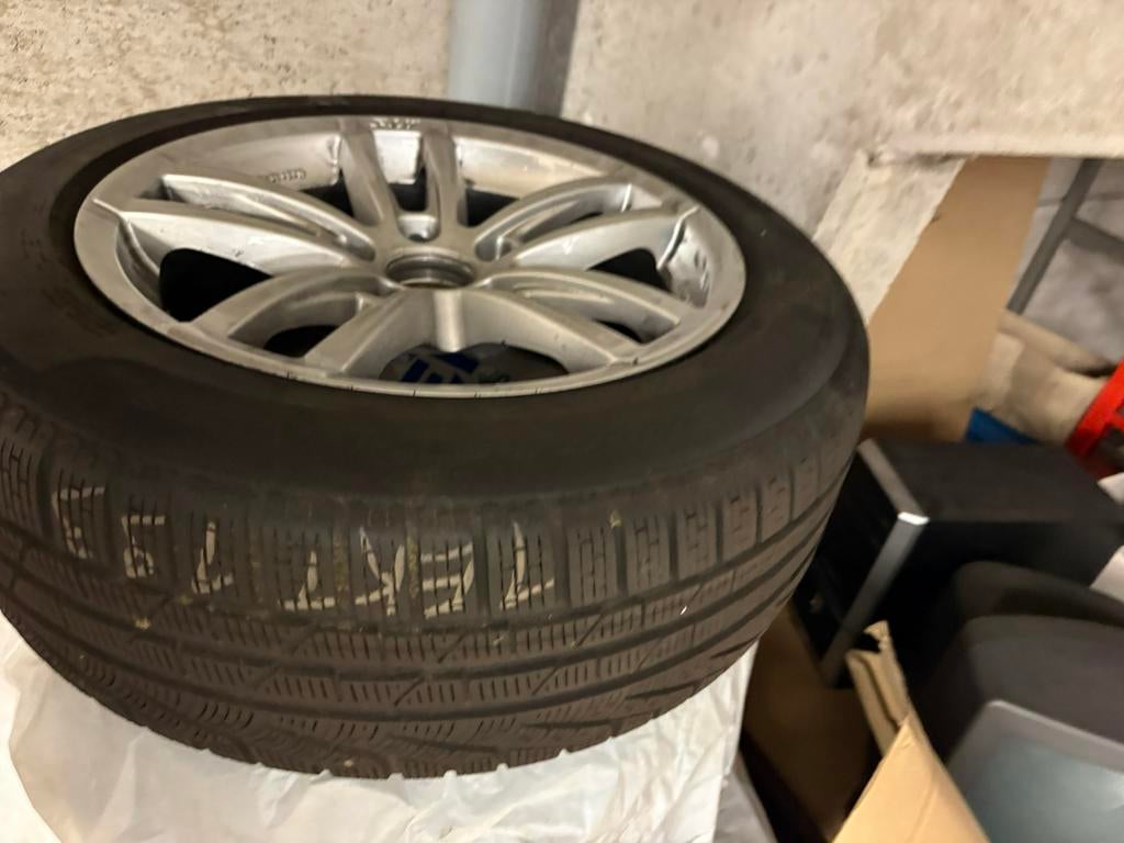 ATS Velgen + zo goed als nieuwe winterbanden, Auto-onderdelen, Banden en Velgen, Ophalen, Winterbanden, Velg(en)