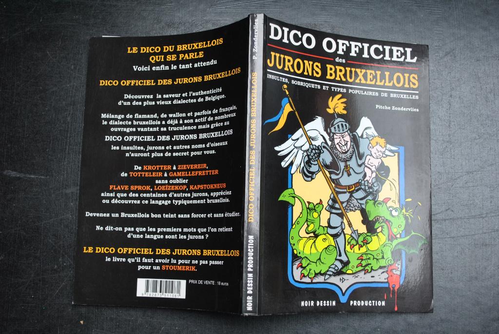 ZONDERVLIES Dico officiel des jurons bruxellois Insultes, Ophalen of Verzenden, Gelezen, ZONDERVLIES