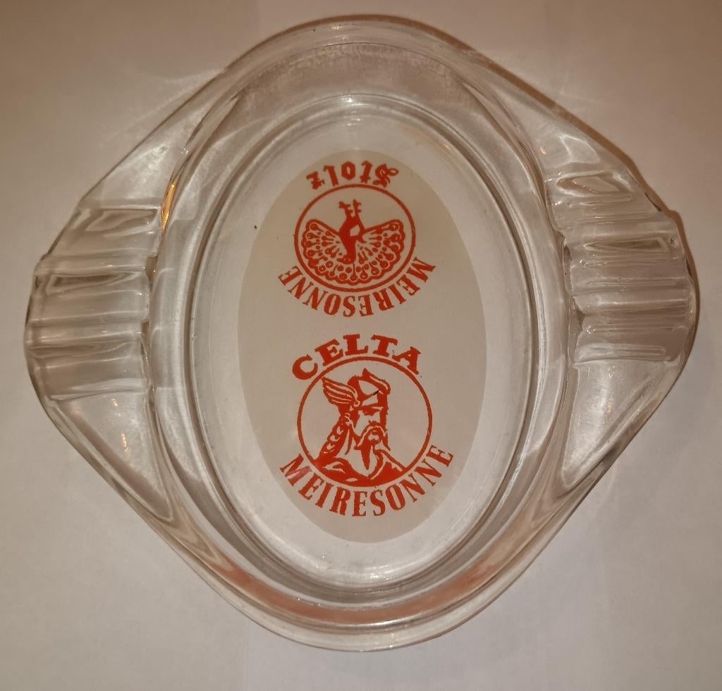 Meiresonne glazen asbak/cendrier C2, Collections, Marques de bière, Enlèvement ou Envoi