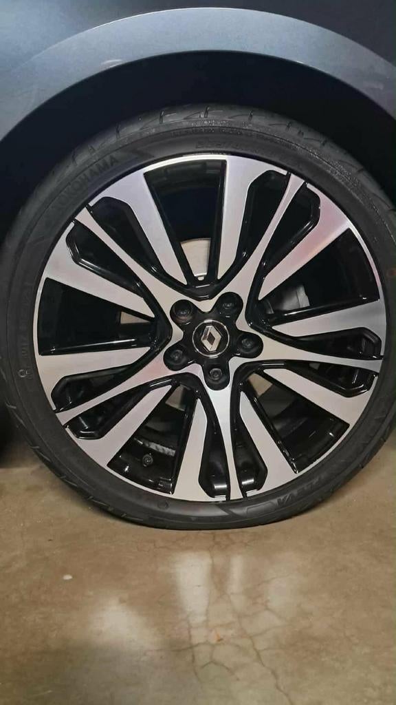 Renault initiale paris velgen 18inch, Ophalen, 18 inch, Gebruikt, Banden en Velgen