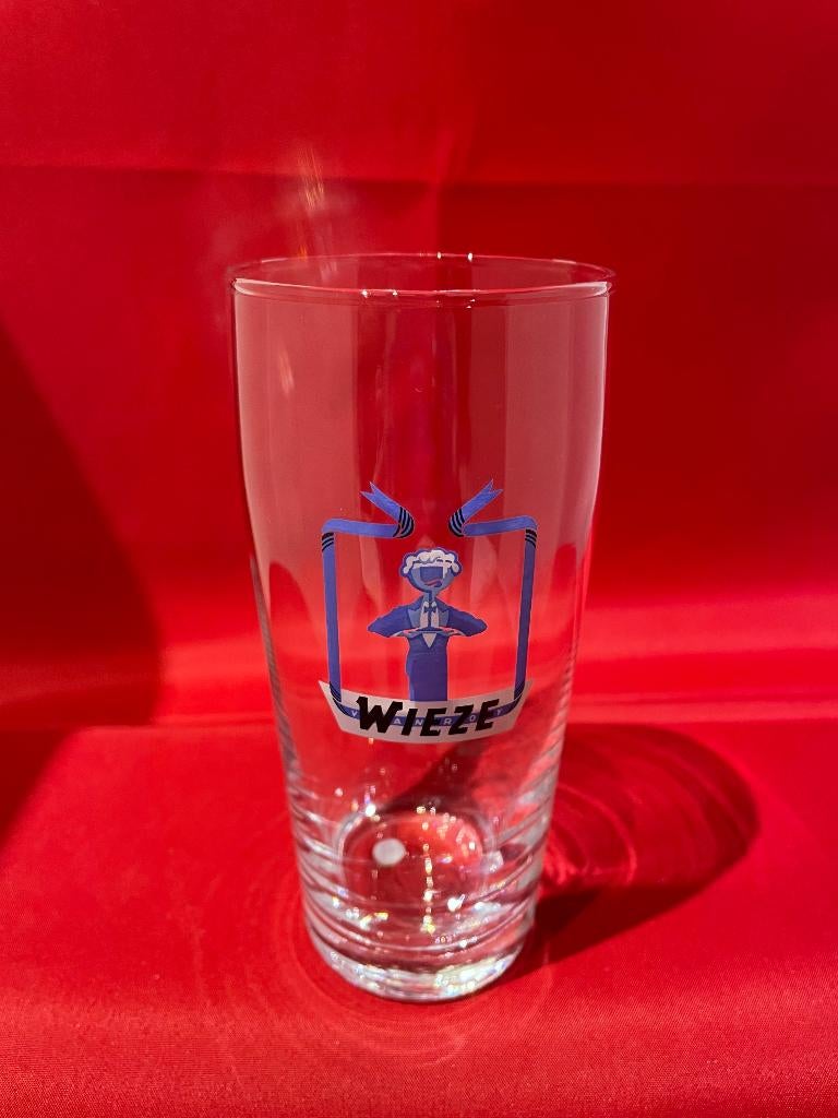 bierglas Wieze Van Roy, Verzamelen, Ophalen of Verzenden, Gebruikt, Bierglas