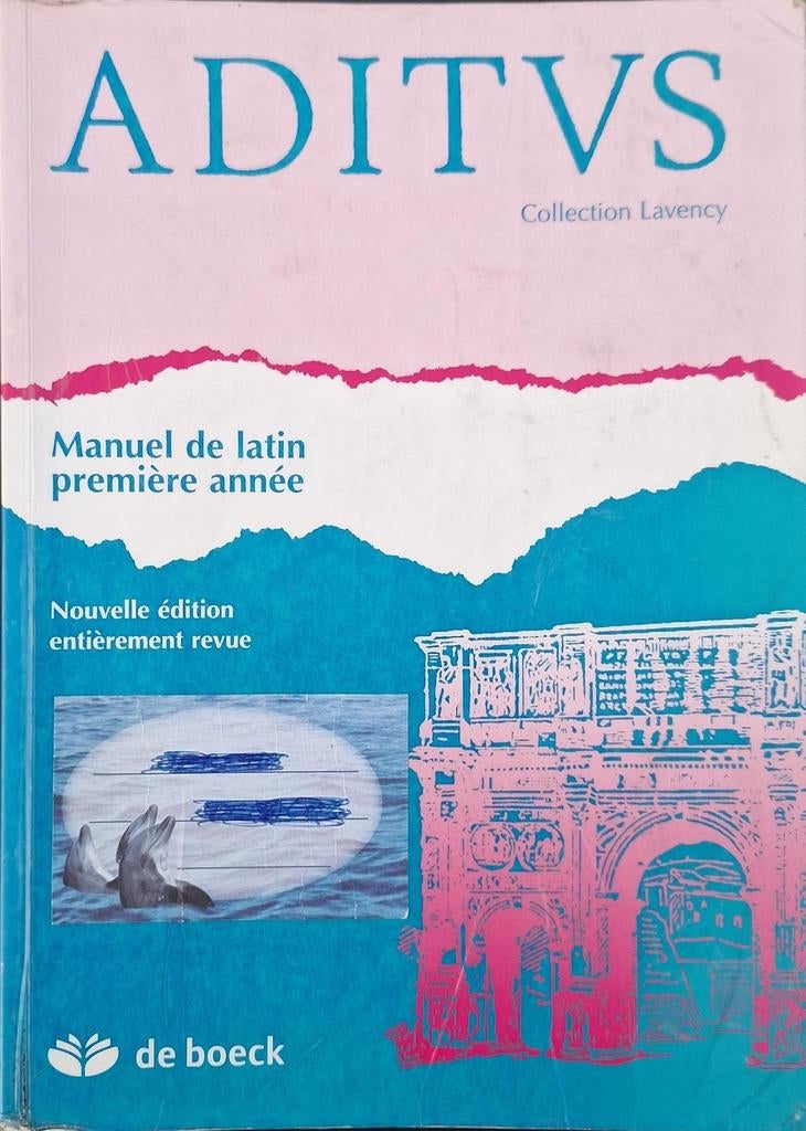 Livre de latin 1er secondaire, Livres, Livres d'étude & Cours, Enlèvement, Utilisé