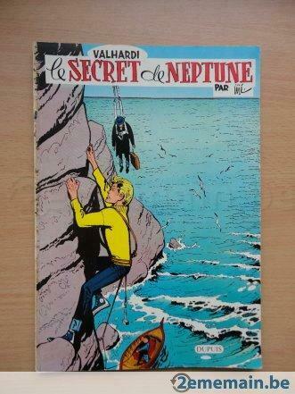 1961 EO le secret de neptune - jean valhardi - dupuis BD bd, Enlèvement ou Envoi, Utilisé
