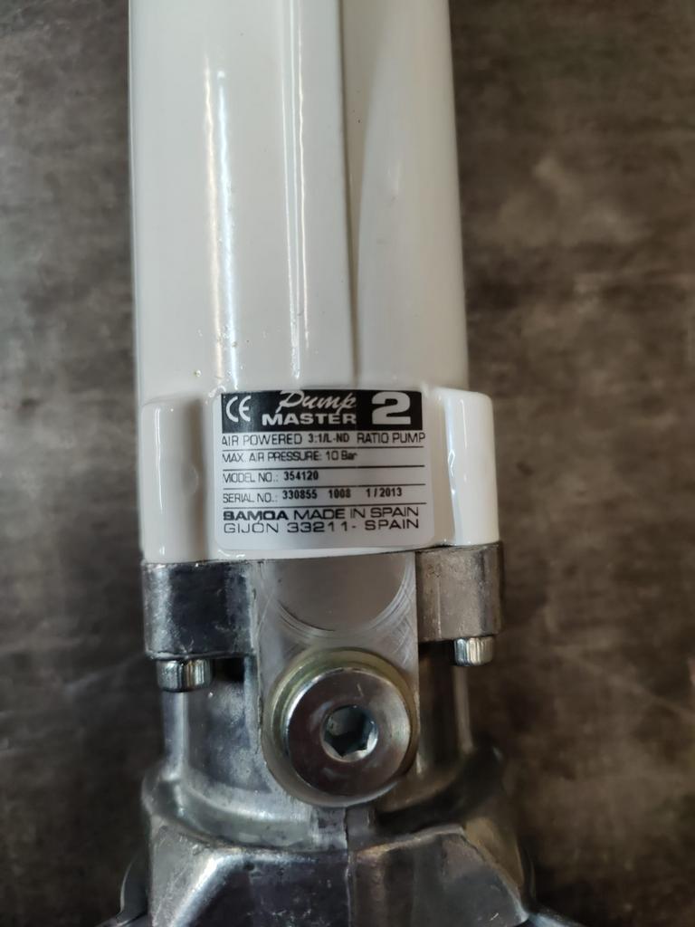 Samoa PumpMaster 2 oliepomp 3:1, Enlèvement, Samoa Industrial S.A., Info@samoaindustrial.com, Samoa Industrial S.A. Calle del Serrablo 58 22600 Sabiñánigo (Huesca) Spanje