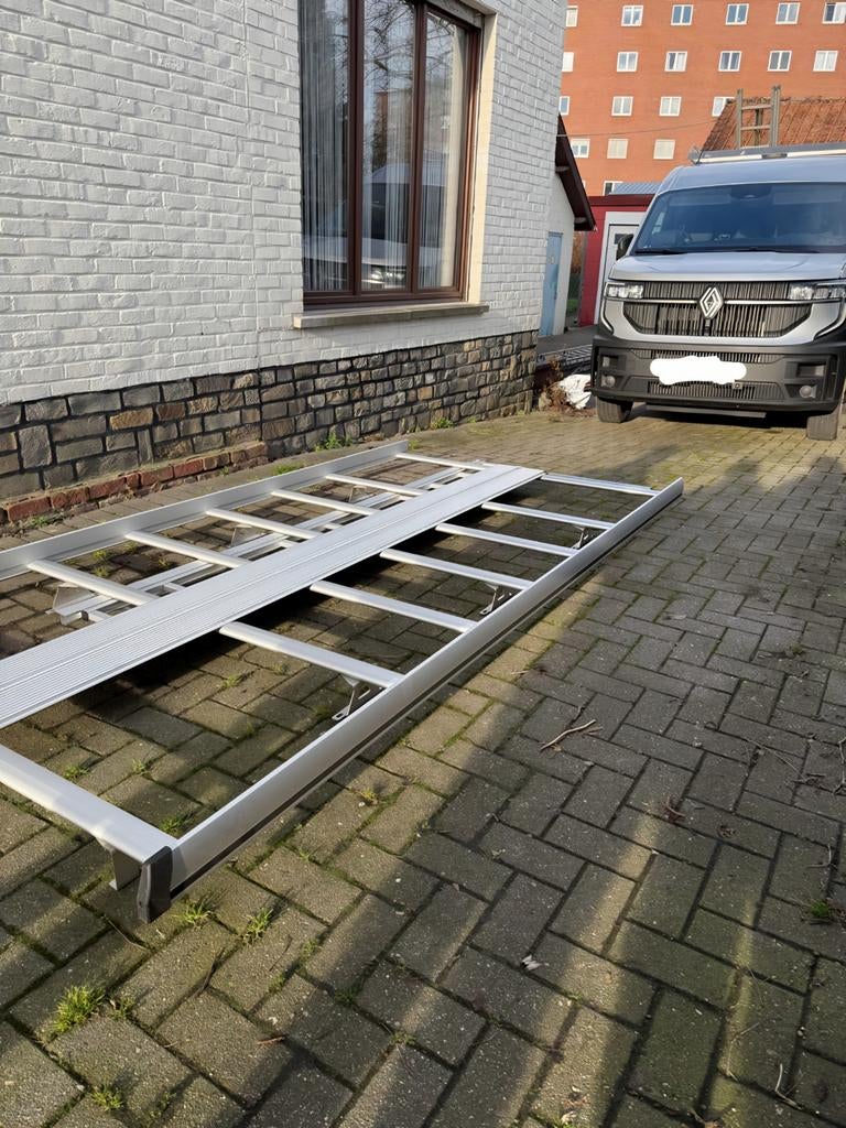 Galerie de toit renault master new L2, Ophalen