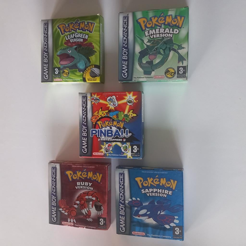 Pokémon Nintendo gameboy advance, Games en Spelcomputers, Games | Nintendo Game Boy, Ophalen of Verzenden, Zo goed als nieuw