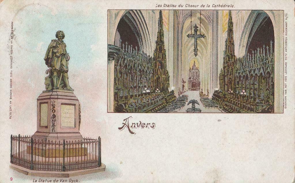Antwerpen, Collections, Cartes postales | Belgique, Enlèvement ou Envoi, Avant 1920, Affranchie, Anvers