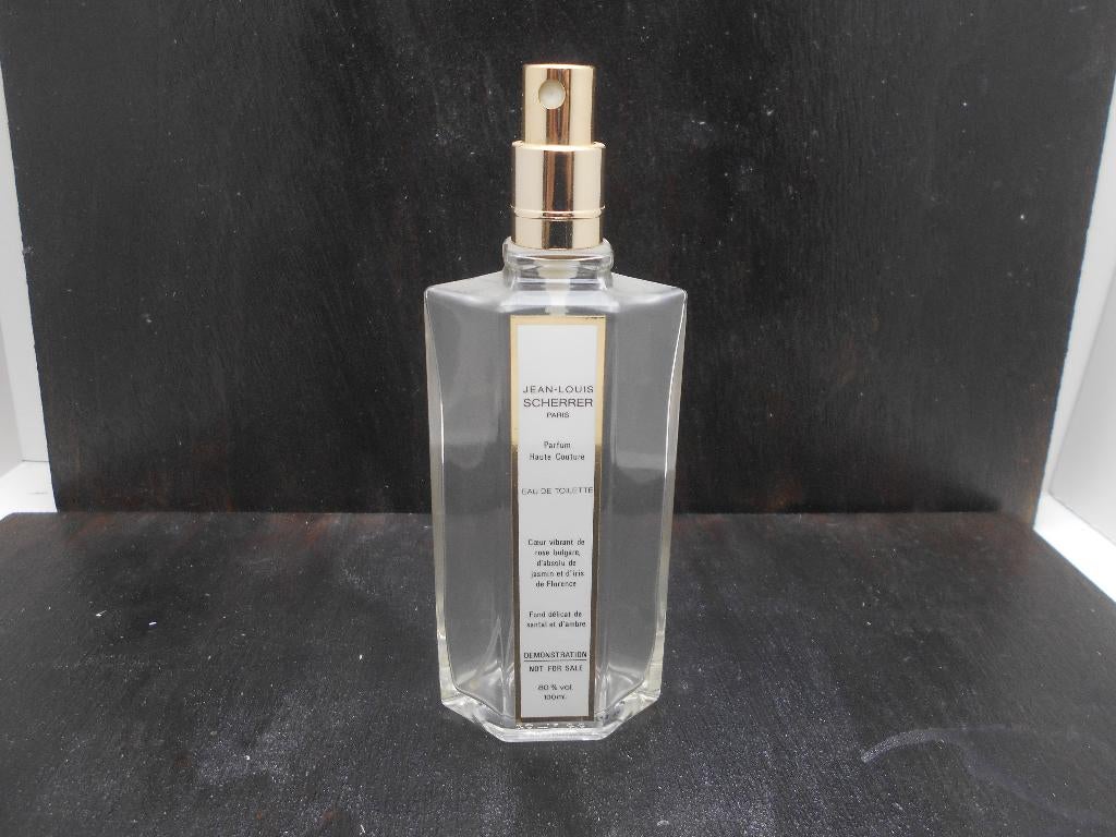flacon testeur vide Jean Louis Scherrer Parfum haute couture, Ophalen of Verzenden, Gebruikt, Proef of Tester