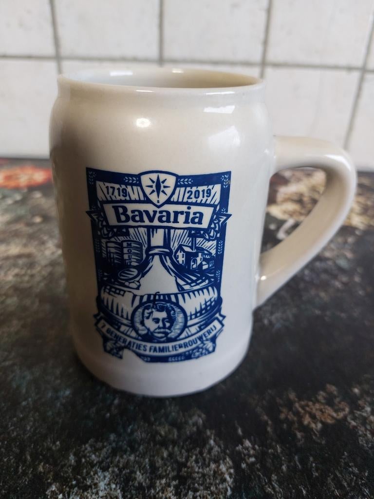 Chope à bière Bavaria - chope de collection, Collections, Marques de bière, Enlèvement ou Envoi, Comme neuf, Chope(s), Bavaria