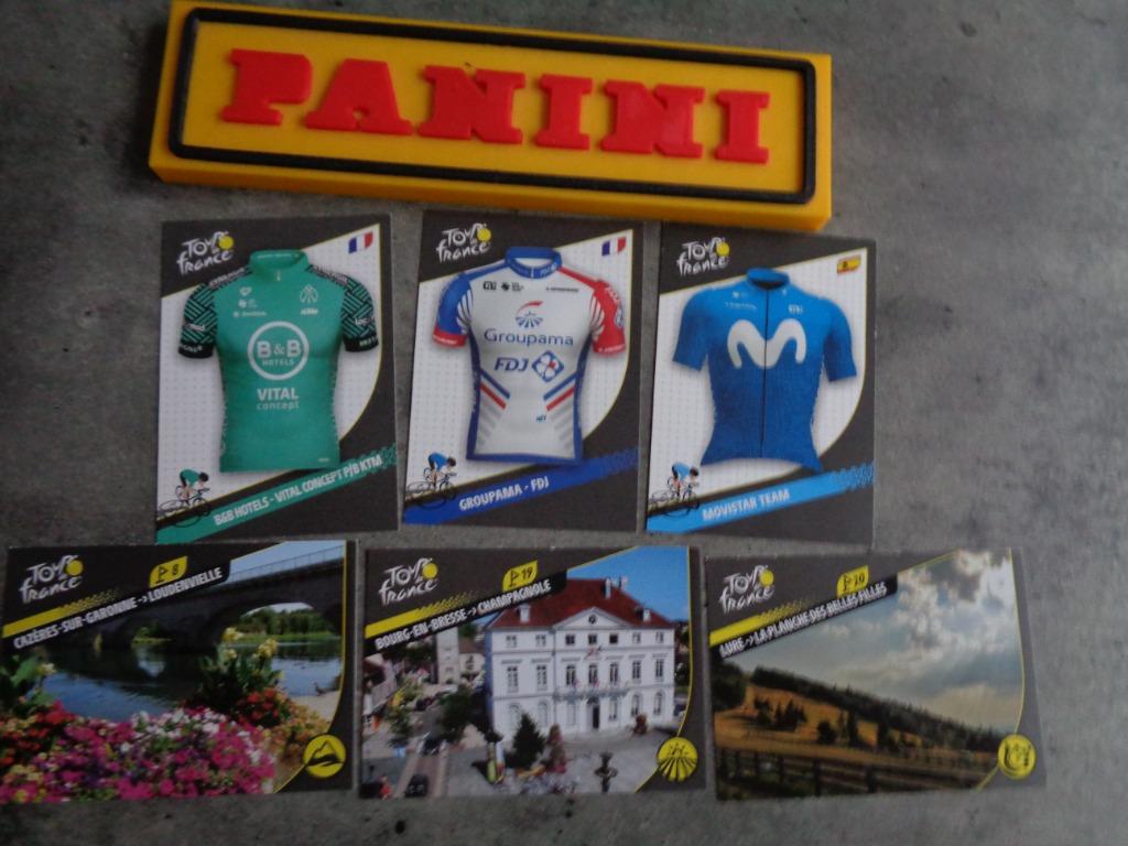 PANINI KAARTEN !!!  WIELRENNEN TOUR DE FRANCE 2020   6X  WIE, Verzenden