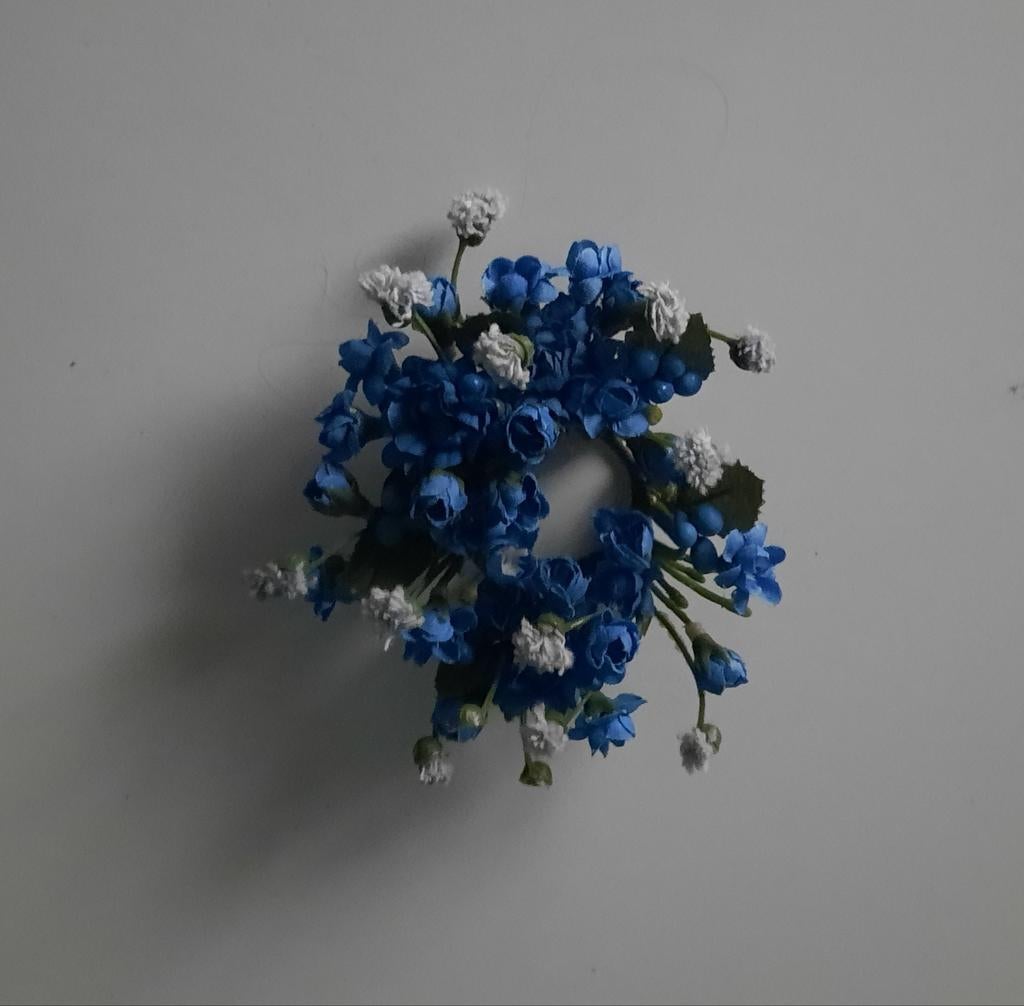 Kunstmatige bloemenkrans, Ophalen of Verzenden