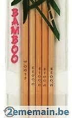 5 bamboe breinaalden 20 cm dik. 3 Prym 221212, Ophalen of Verzenden, Nieuw, Breien