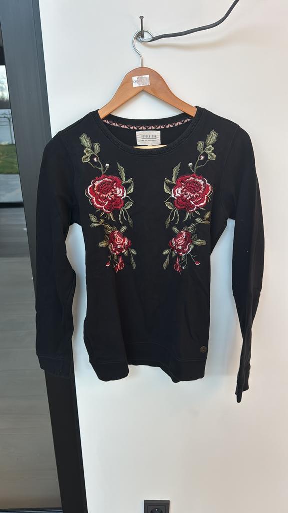 Trui met rozen Revelation, Kleding | Dames, Ophalen of Verzenden, Zo goed als nieuw, Maat 38/40 (M), Zwart