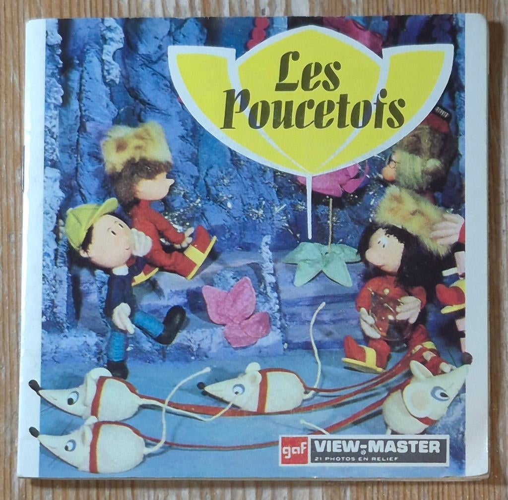 View-Master B 459-F Les Poucetofs 1969 Serge Danot, Enlèvement ou Envoi, Utilisé