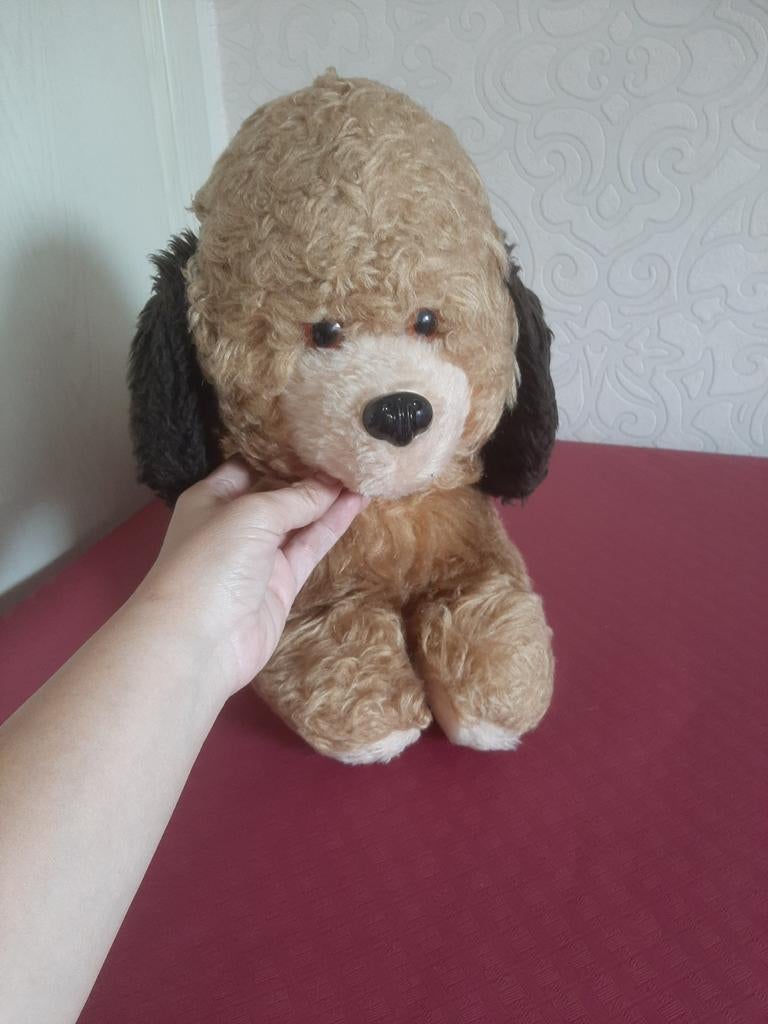 Vintage/retro knuffelhond met rits – pyjamahond
Jaren '70, Ophalen of Verzenden, Gebruikt