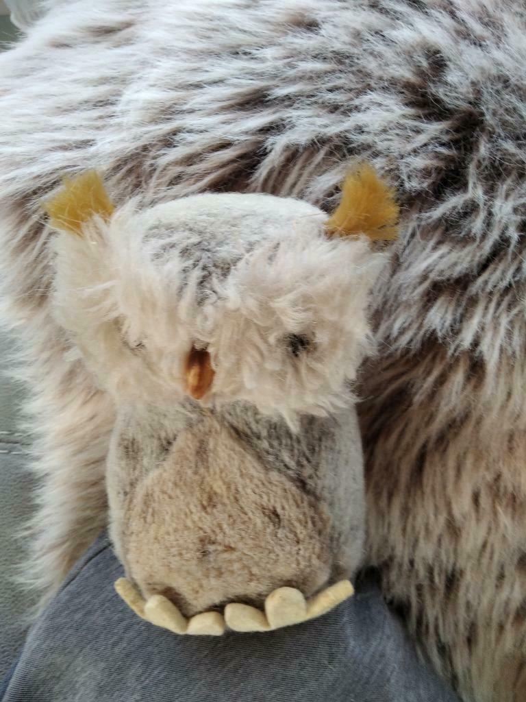 Knuffel uil, Ophalen of Verzenden, Zo goed als nieuw