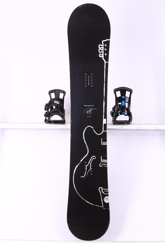 162 snowboard PAT BURGENER PRO GUITAR LIMITED, Ophalen of Verzenden, Gebruikt, Board