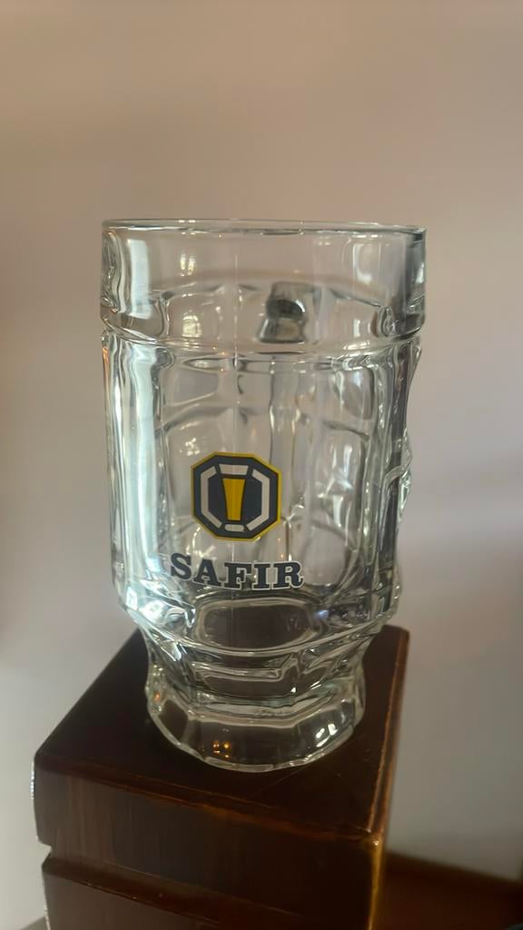 Safir De Gheest Aalst bierpot, Ophalen of Verzenden, Nieuw, Bierglas