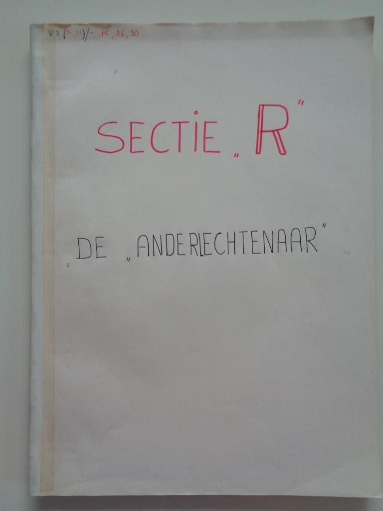 Sectie R-Verzamel (knipsel) boekje met V3/K3/K33/K15/K26/K30, Livres, Enlèvement ou Envoi