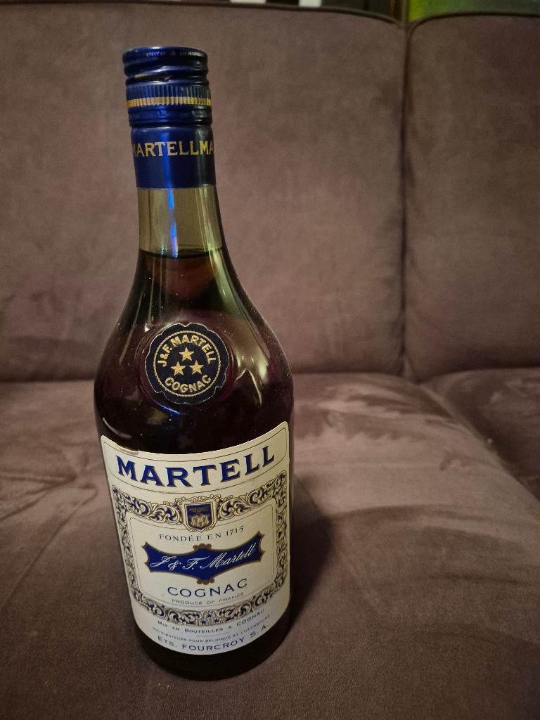 Martell *** Cognac - 70cl, Verzamelen, Ophalen, Nieuw, Overige typen