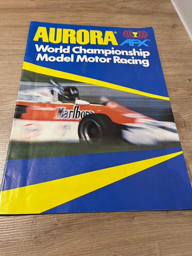 Catalogus Aurora Model Motor Racing AFX Wereldkampioenschap, Catalogus