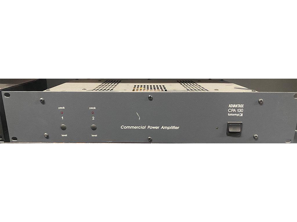 Biamp CPA130 versterker, Ophalen of Verzenden, Gebruikt