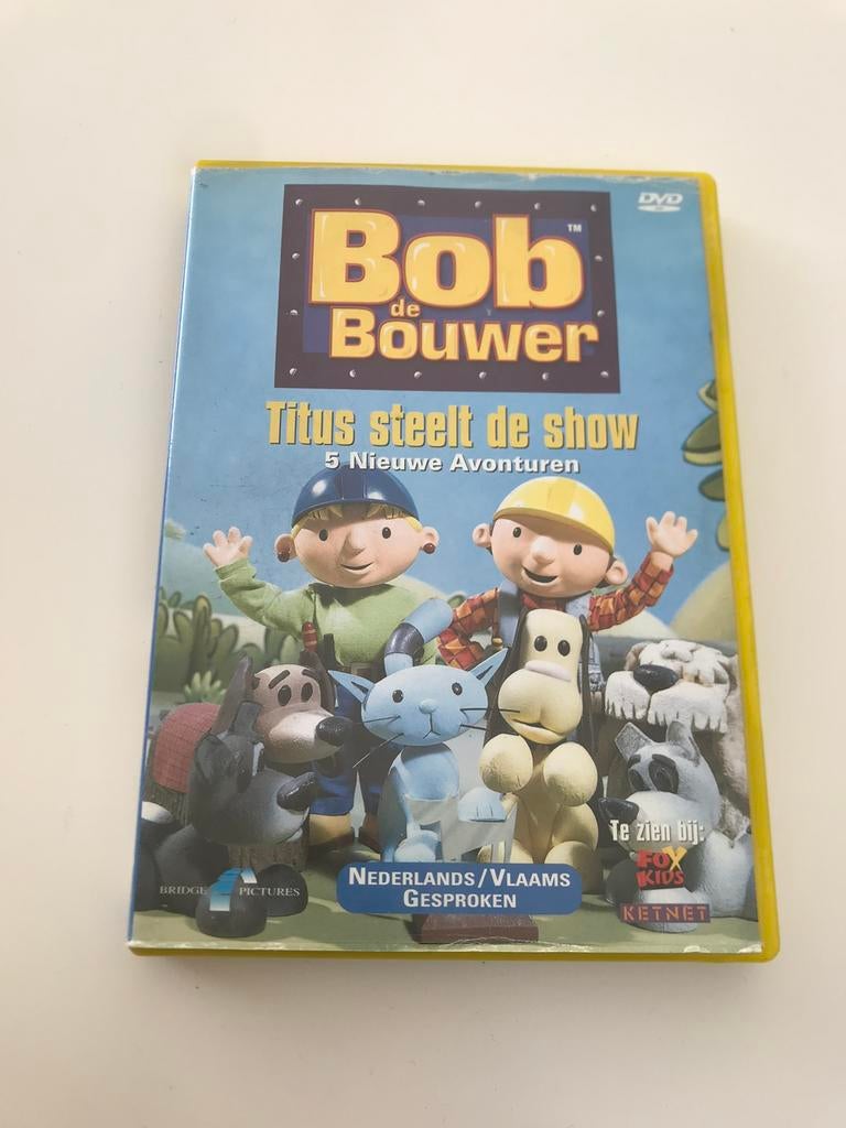 DVD Bob de Bouwer: Titus steelt de show, Cd's en Dvd's, Alle leeftijden, Ophalen of Verzenden, Zo goed als nieuw, Tekenfilm