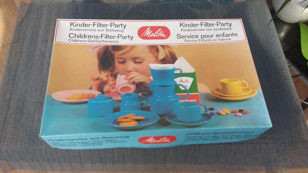 service à café Melitta pour enfant état neuf VINTAGE 1960-70, Enlèvement ou Envoi, Comme neuf