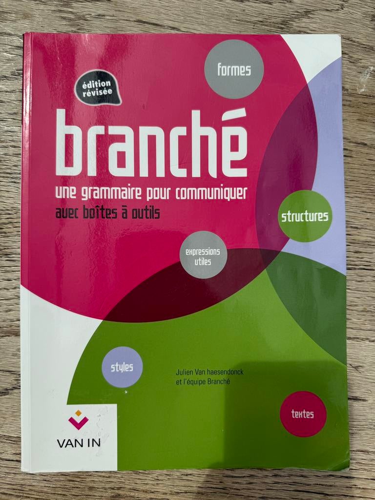 Branche edition revisee une grammaire pour communiquer, Ophalen of Verzenden, Nederlands