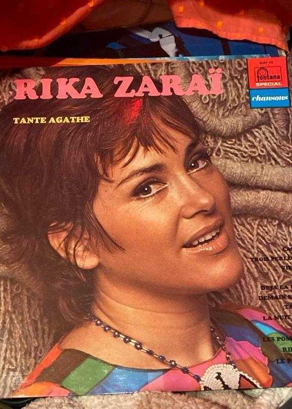 IN PERFECTE NIEUWSTAAT LP RIKA ZARAI/TANTE AGATHE, Ophalen of Verzenden, Zo goed als nieuw